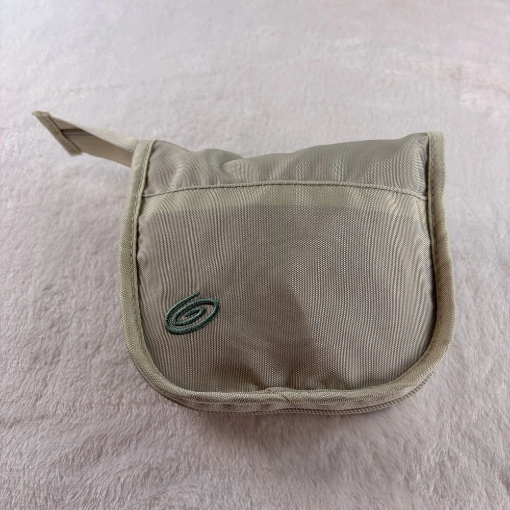 Timbuk2 Packable Travel Tote Bag Shoulder Folding Pouch Olive Khaki Swirl Logo